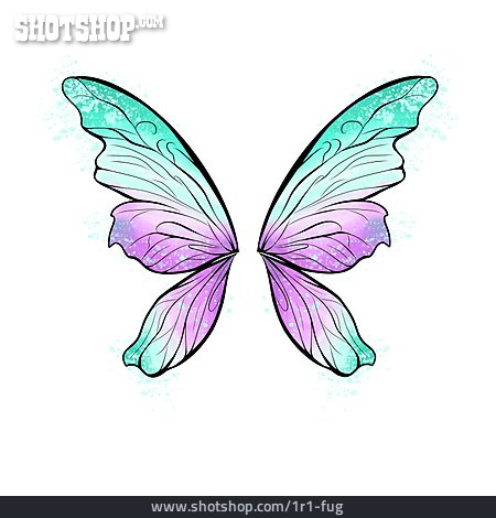 
                Schmetterlingsflügel, Feenflügel                   