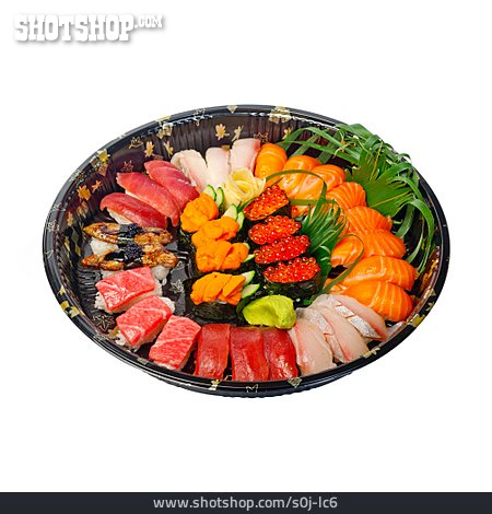 
                Sushi, Sashimi, Sushiplatte                   