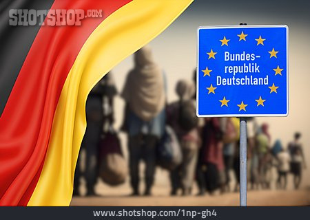 
                Deutschland, Asylpolitik, Zuwanderung                   