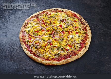 
                Vegetarische Pizza, Steinofenpizza                   