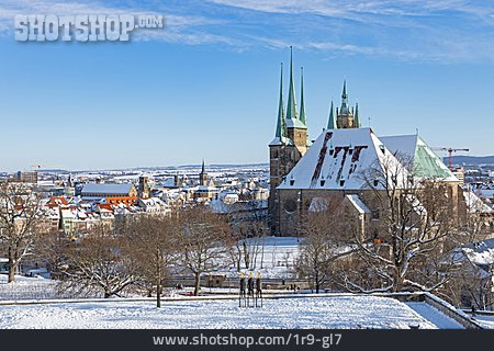 
                Erfurt, Erfurter Dom, Severikirche                   