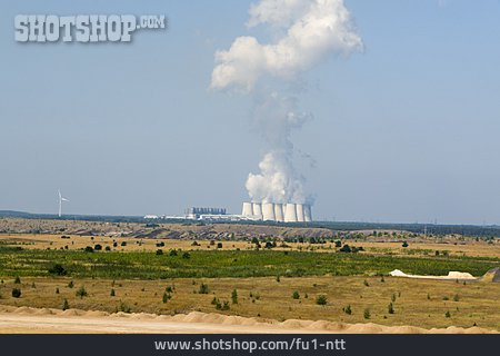 
                Kohlekraftwerk, Jänschwalde, Braunkohletagebau                   