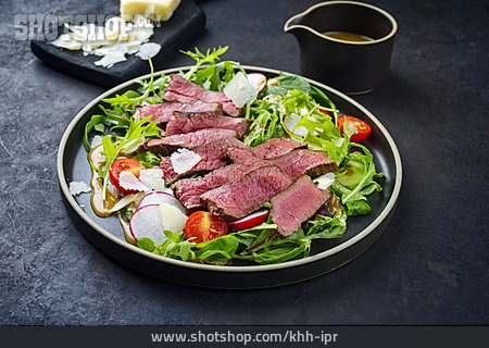 
                Salat, Roastbeef, Low-carb                   