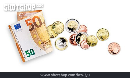 
                Kleingeld, 50 Euro                   