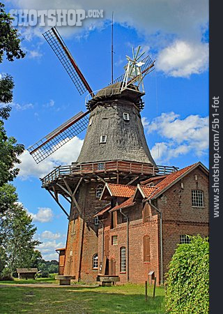 
                Windmühle, Galerieholländer, Brockel                   