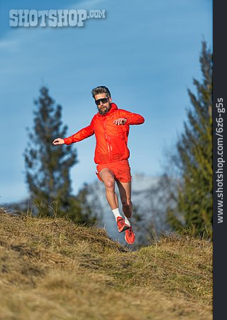 
                Läufer, Athlet, Skyrunning, Berglauf                   
