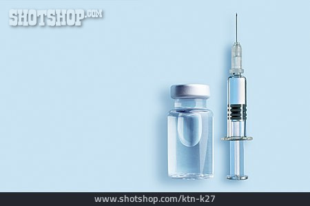 
                Medizin, Spritze, Impfstoff                   