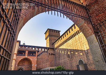 
                Tor, Festungsanlage, Castello Sforzesco                   