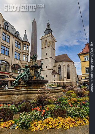 
                Erfurt, Angerbrunnen, St. Wigbert                   