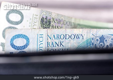 
                Geldschein, Währung, Polen, Zloty                   