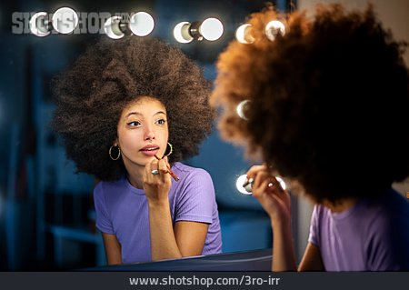 
                Makeup, Schminken, Afrolook                   