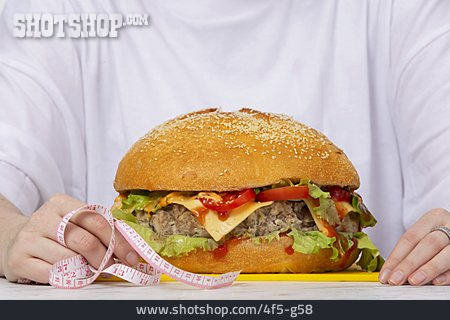 
                Kalorien, Hamburger, Supersize                   