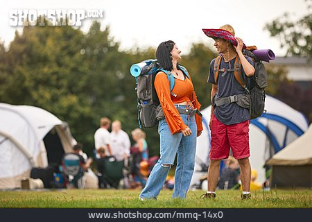 
                Festival, Camping, Festivalbesucher                   