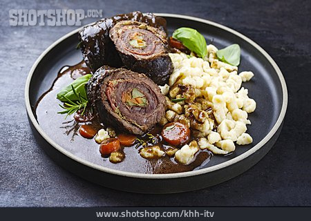 
                Mahlzeit, Rinderroulade                   