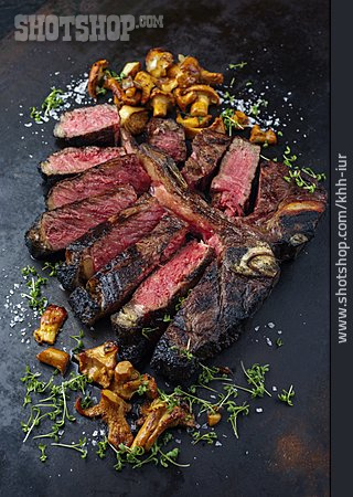 
                Grillfleisch, Porterhouse-steak                   