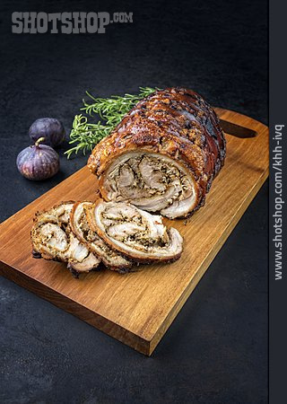 
                Schweinerollbraten, Porchetta                   