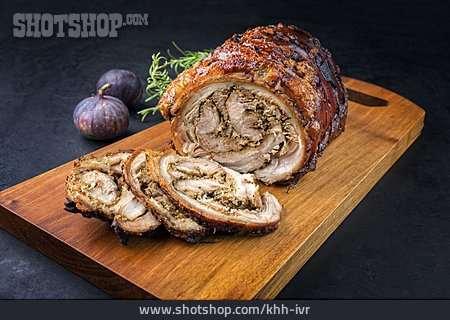 
                Schweinerollbraten, Porchetta                   