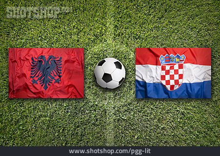 
                Fußball, Europameisterschaft, Kroatien, Albanien                   