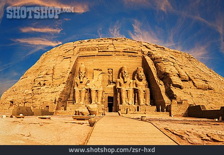 
                Archäologie, ägypten, Tempel Von Abu Simbel                   