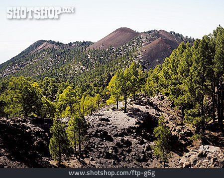 
                Vulkanlandschaft, La Palma, Cumbre Vieja                   