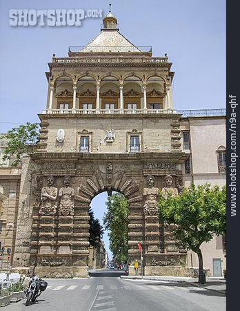 
                Stadttor, Palermo, Porta Nuova                   