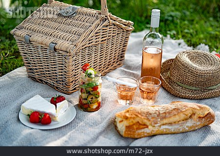 
                Essen, Sommer, Wein, Picknick                   