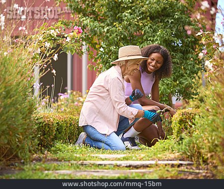 
                Garten, Enkeltochter, Person Of Color                   