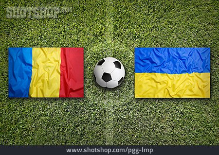 
                Fußball, Europameisterschaft, Rumänien, Ukraine                   