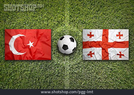 
                Fußball, Europameisterschaft, Türkei, Georgien                   