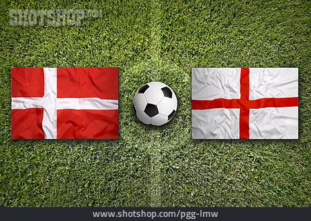 
                Fußball, Europameisterschaft, England, Dänemark                   