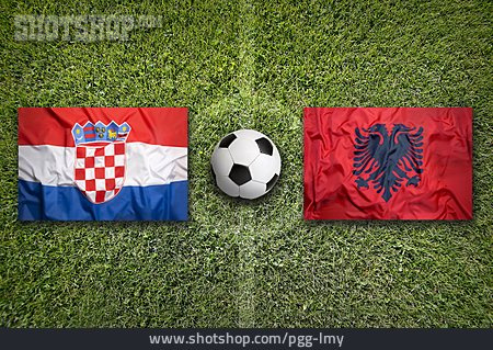 
                Fußball, Europameisterschaft, Kroatien, Albanien                   