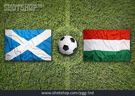 
                Fußball, Europameisterschaft, Ungarn, Schottland                   