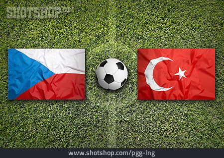 
                Fußball, Europameisterschaft, Tschechien, Türkei                   