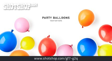 
                Party, Luftballons, Balloons                   