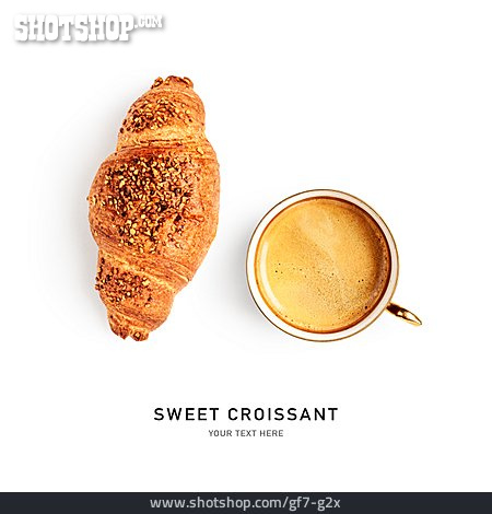 
                Sweet Croissant, Süßes Croissant                   