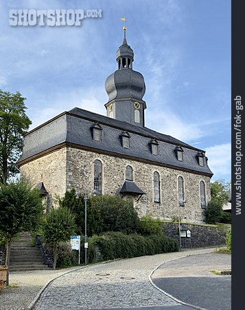 
                Kirche, St. Aegidien, Lehesten                   