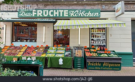 
                Lebensmittelgeschäft, Das Früchte Körbchen                   