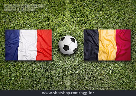 
                Europameisterschaft, Frankreich, Belgien, Achtelfinale                   