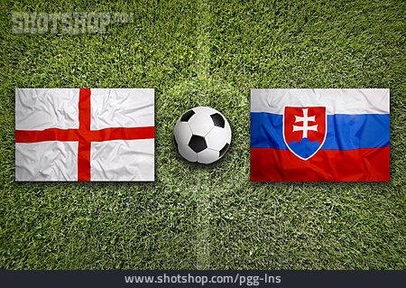 
                Europameisterschaft, England, Slowakei, Achtelfinale                   