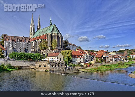 
                Görlitz, Pfarrkirche St. Peter Und Paul, Lausitzer Neiße                   