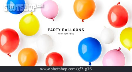 
                Party, Luftballons, Balloons                   