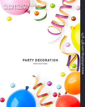 
                Partydeko, Party Decoration                   