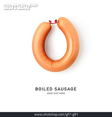 
                Brühwurst, Boiled Sausage                   