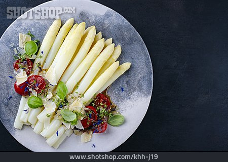 
                Vorspeise, Vegetarisch, Weißer Spargel                   