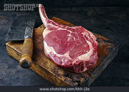 
                Rindfleisch, Rohes Fleisch, Tomahawk Steak                   