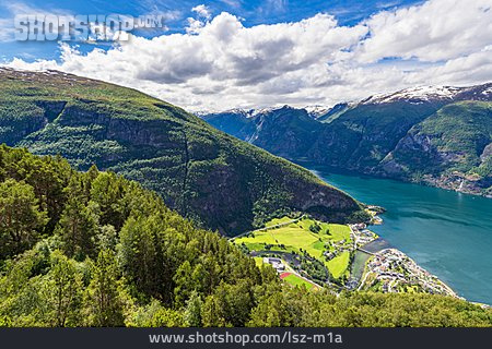 
                Aussicht, Aurlandsvangen, Stegastein                   