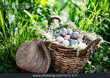 
                Garten, Ostern, Ostereier                   