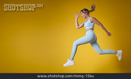 
                Joggen, Sportlerin                   