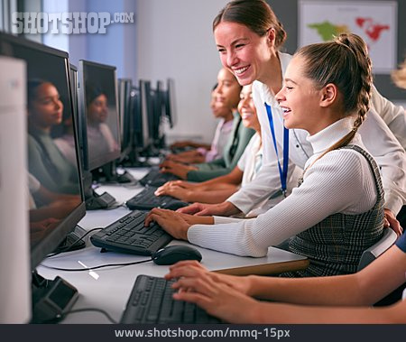 
                Schule, Computer, Unterricht                   