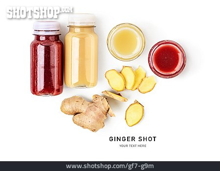 
                Ingwer-shot, Ginger Shot                   